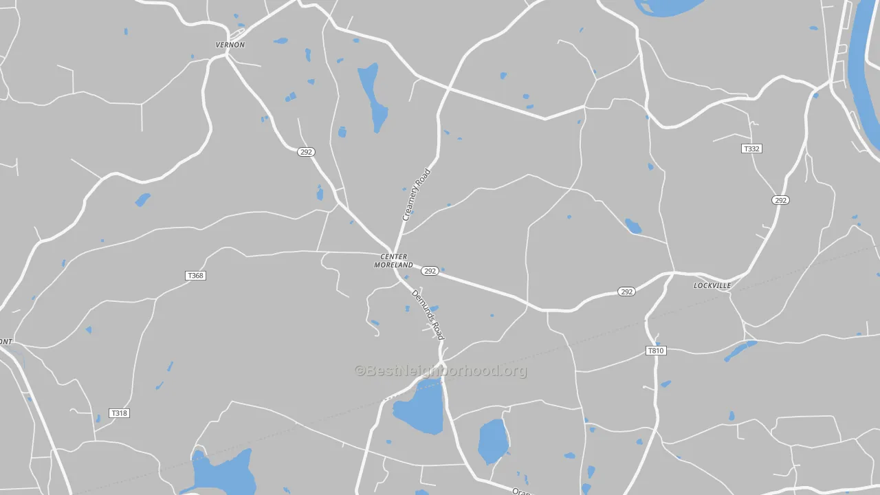 Transit Grade map of Center Moreland, PA