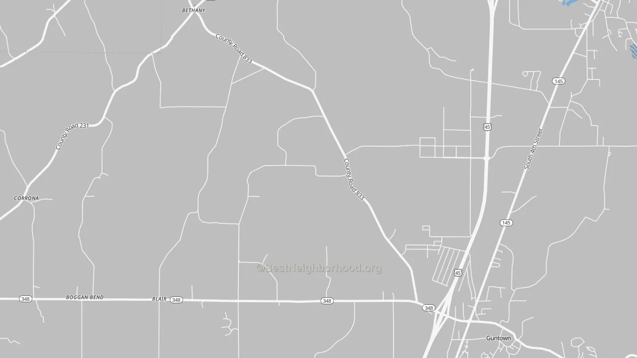Transit Grade map of Centerville, MS