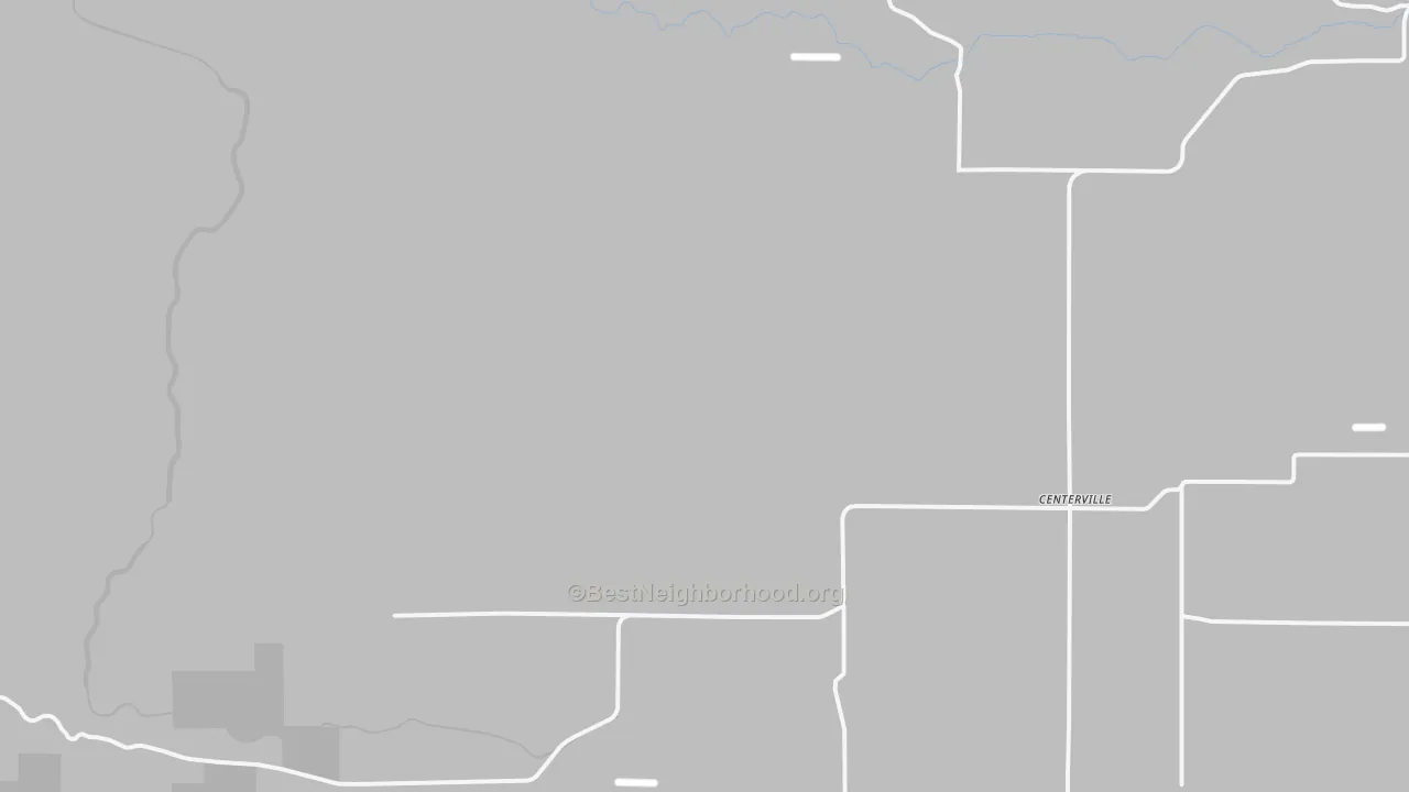 Transit Grade map of Centerville, WA