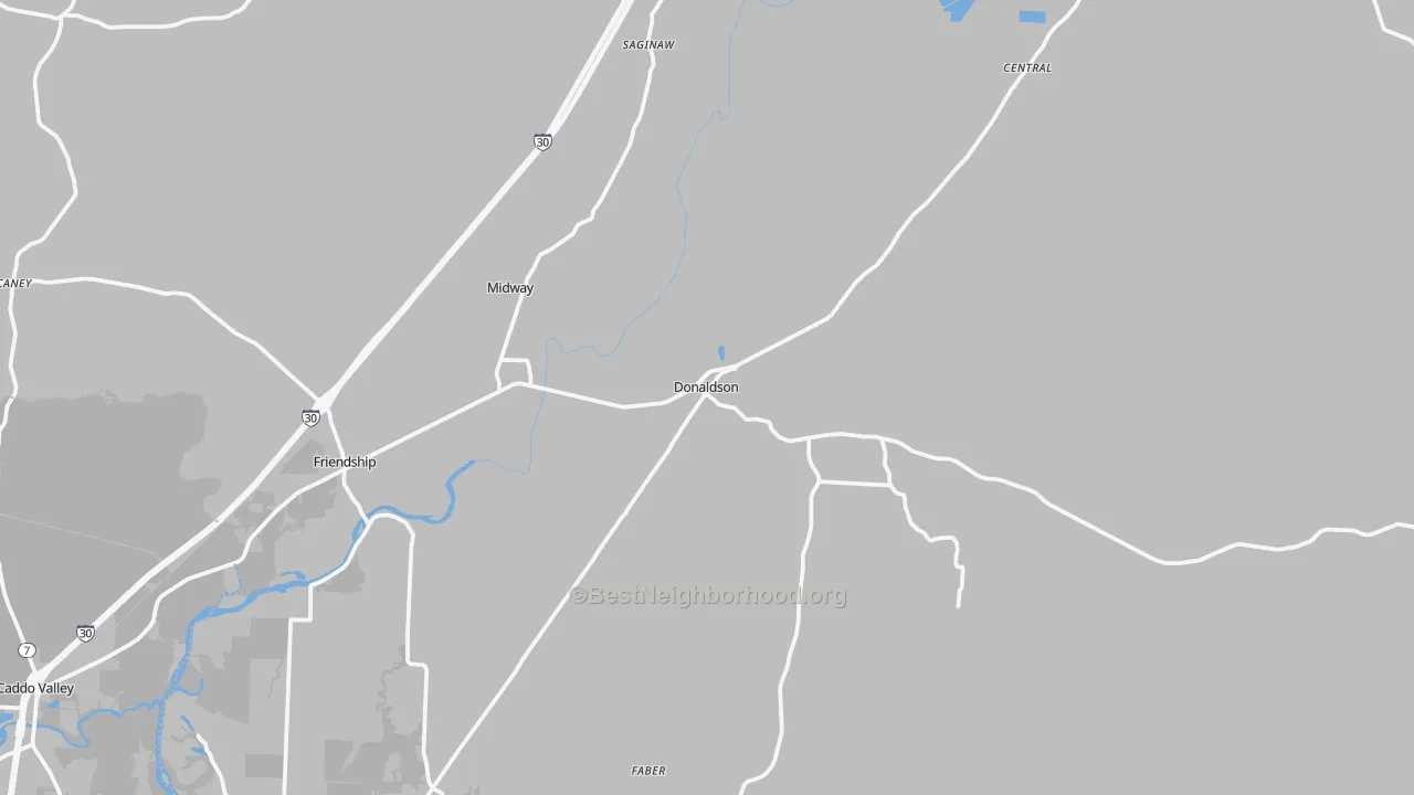 Transit Grade map of Central, AR