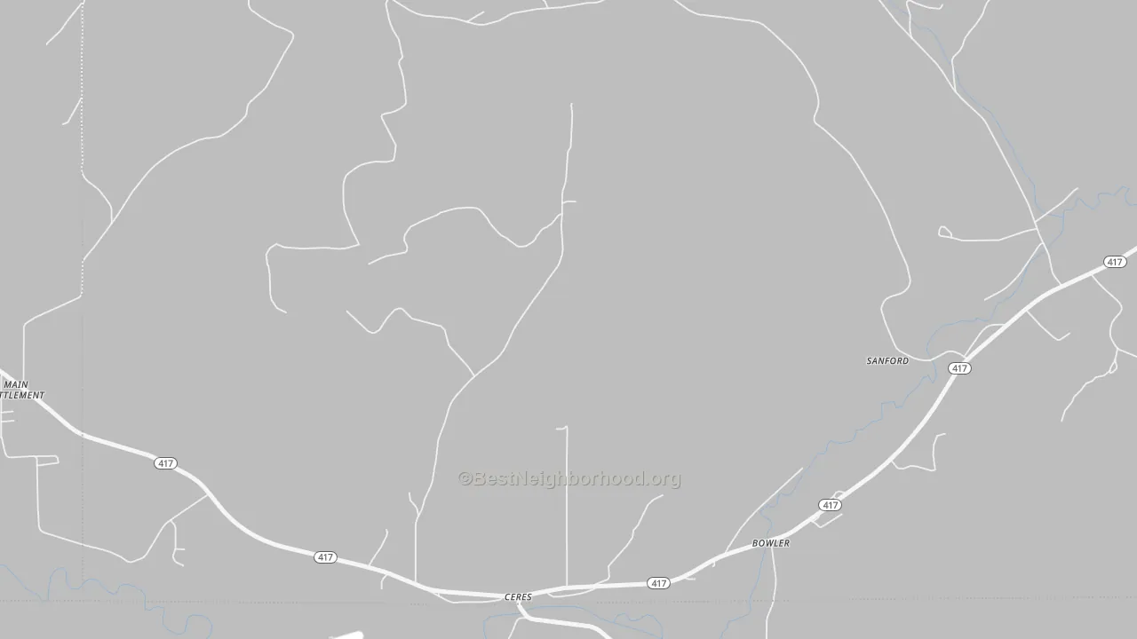 Transit Grade map of Ceres, NY