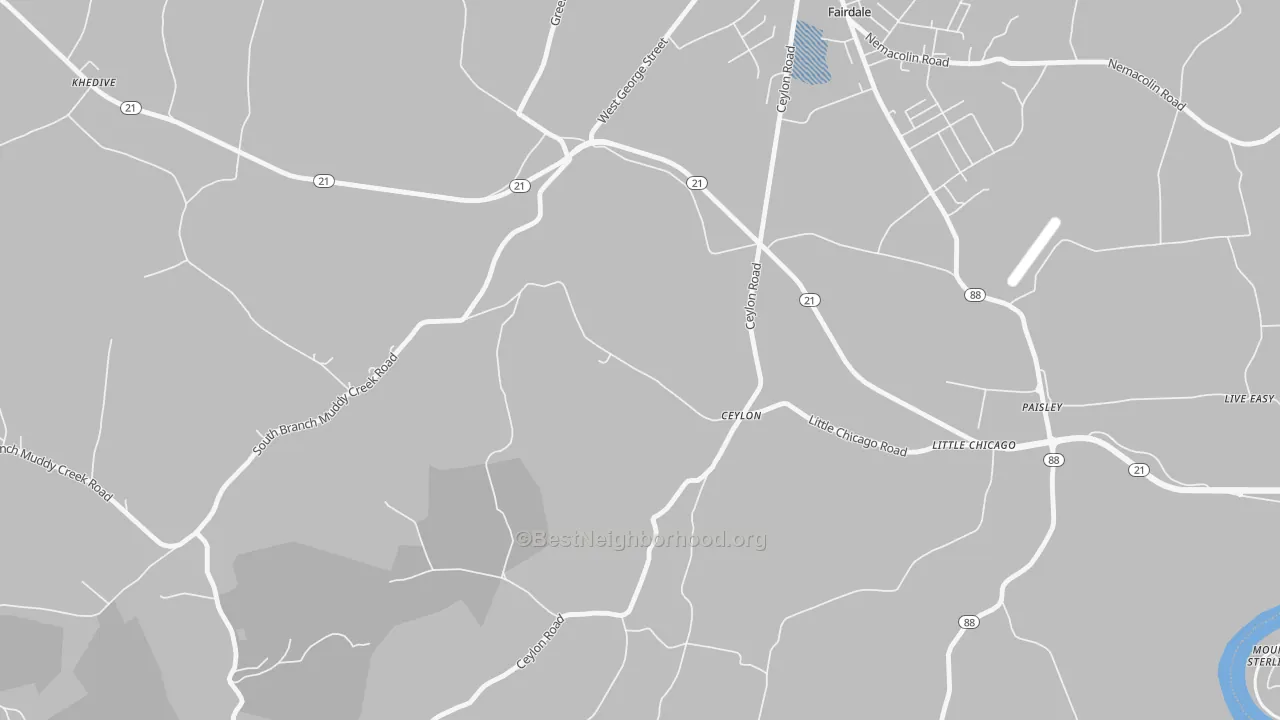 Transit Grade map of Ceylon, PA