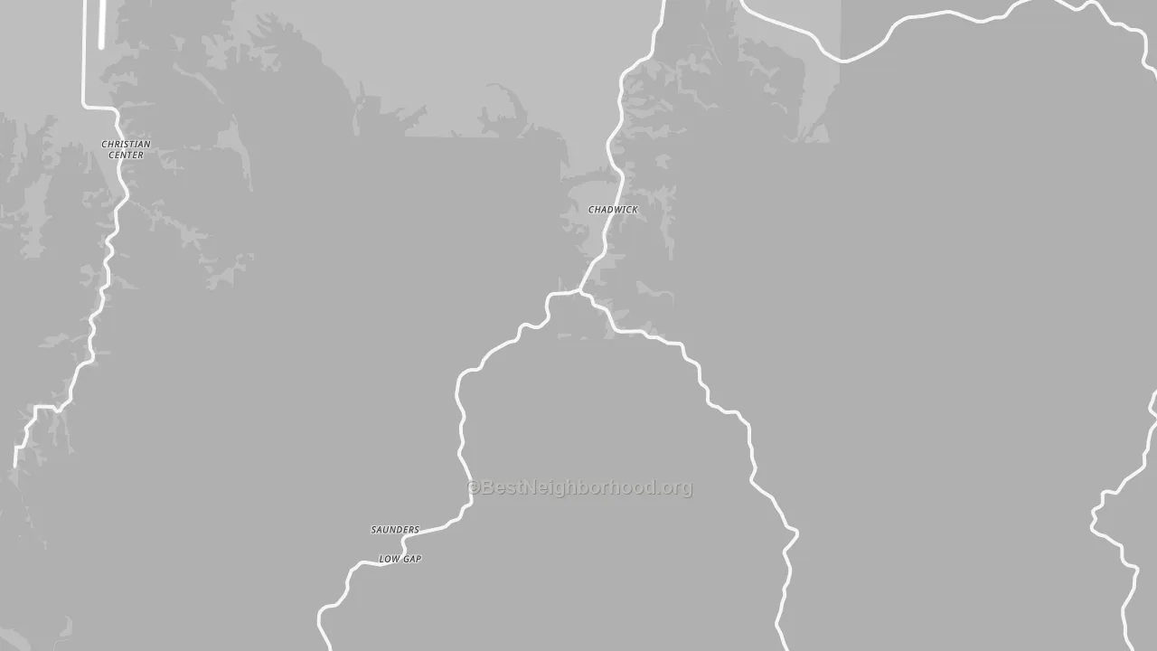 Transit Grade map of Chadwick, MO