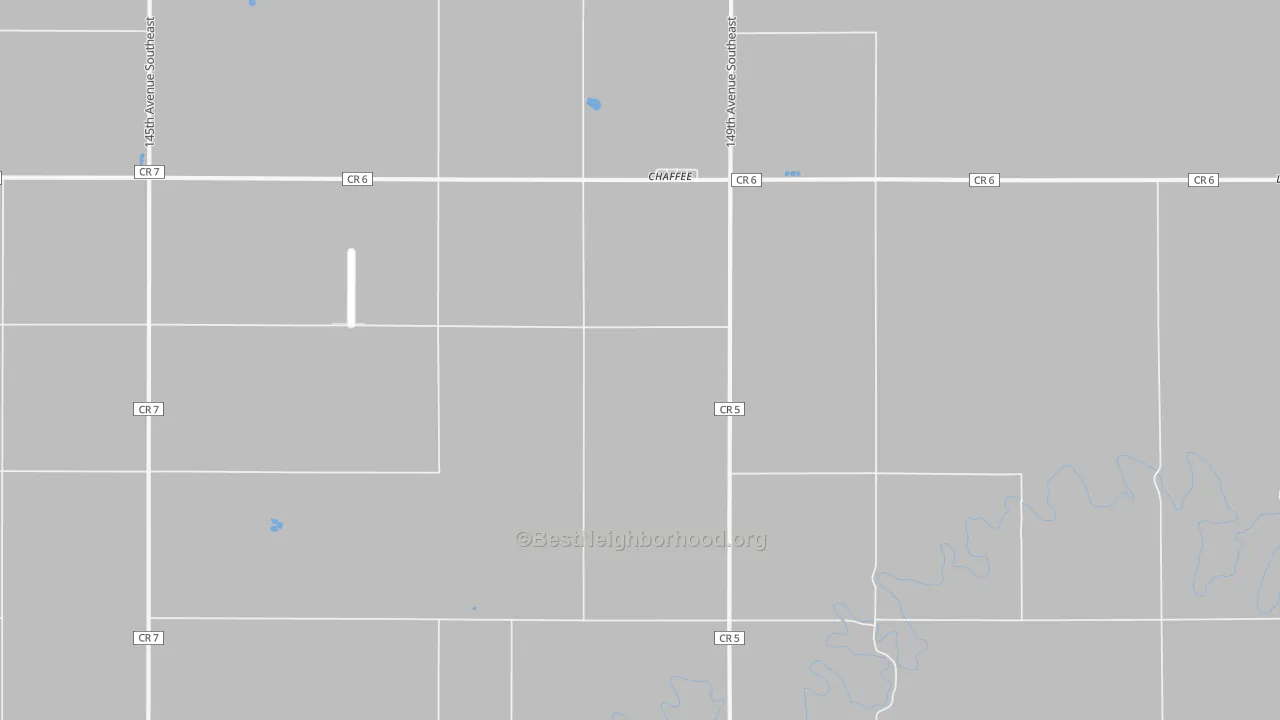 Transit Grade map of Chaffee, ND
