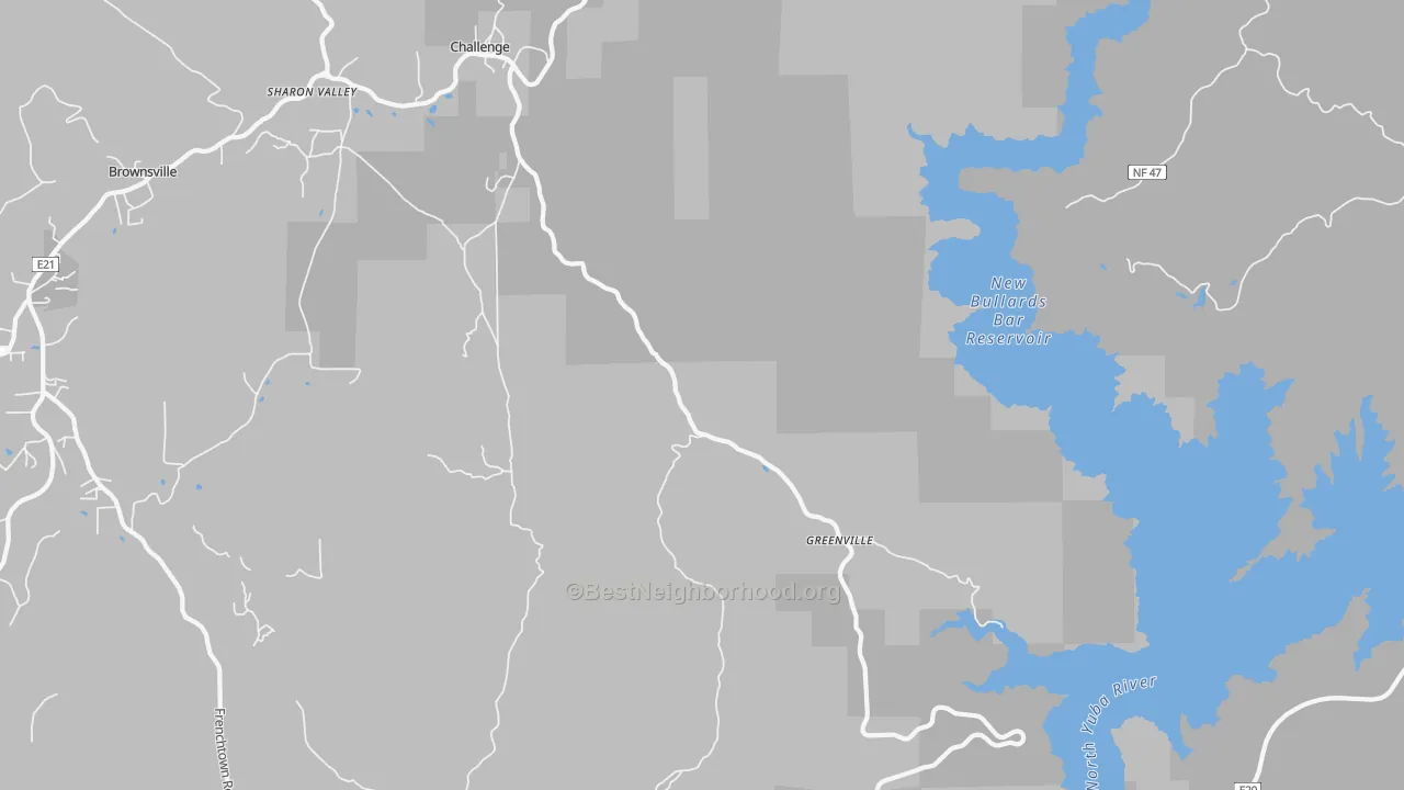 Transit Grade map of Challenge, CA