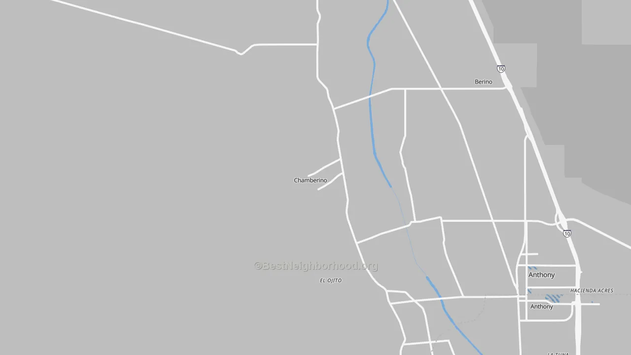 Transit Grade map of Chamberino, NM