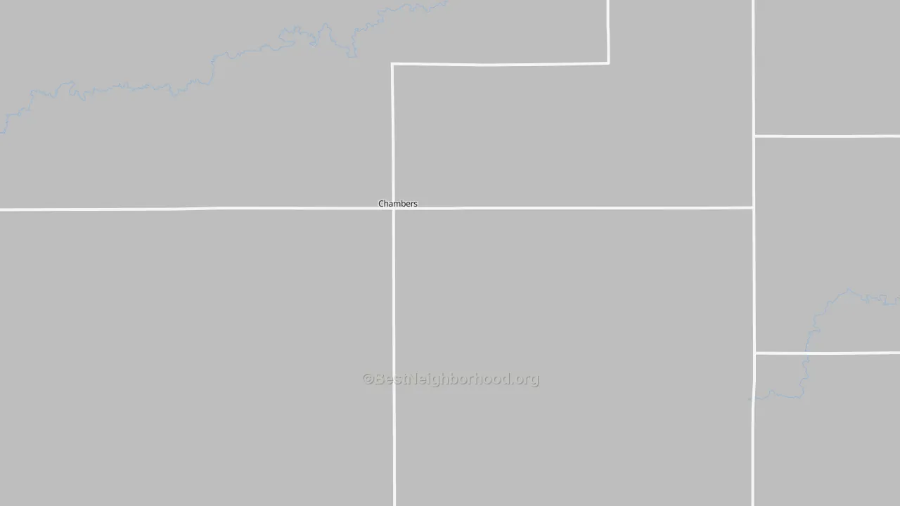 Transit Grade map of Chambers, NE
