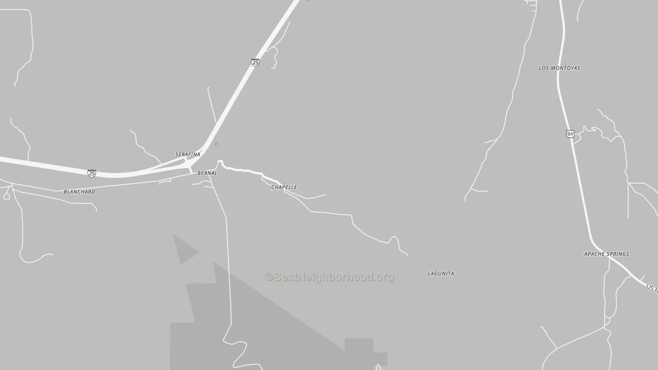 Transit Grade map of Chapelle, NM