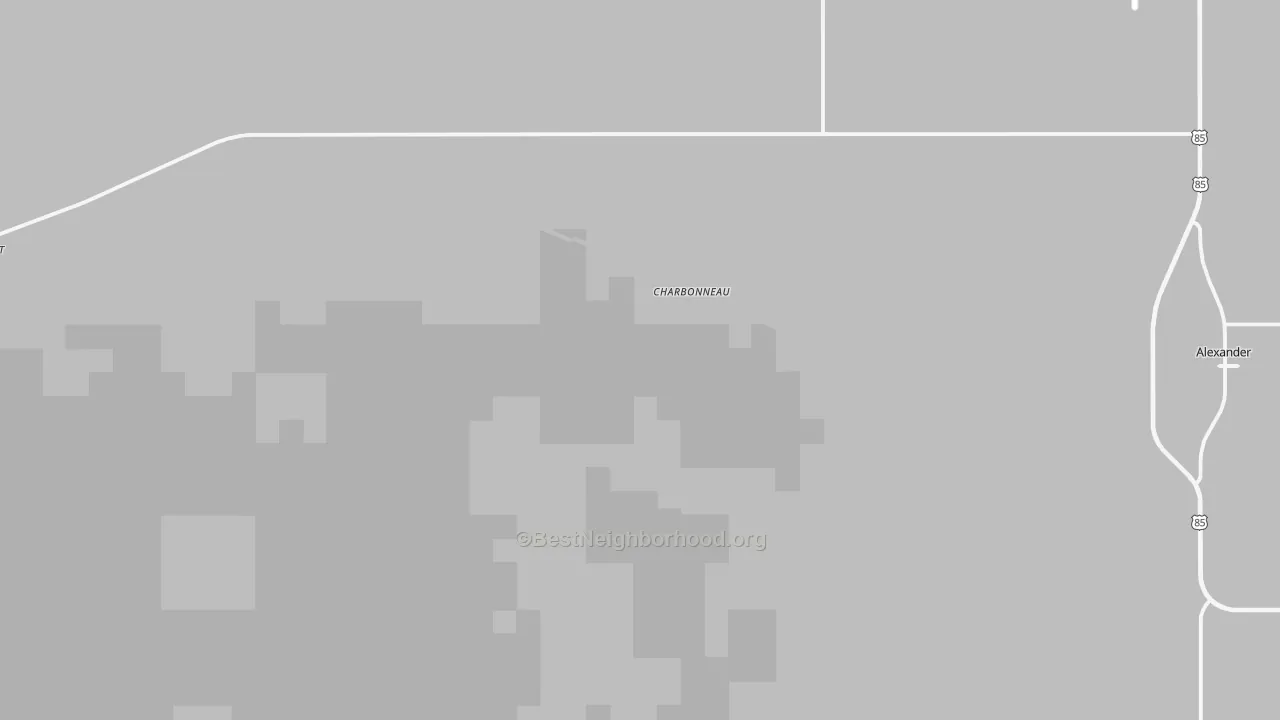Transit Grade map of Charbonneau, ND