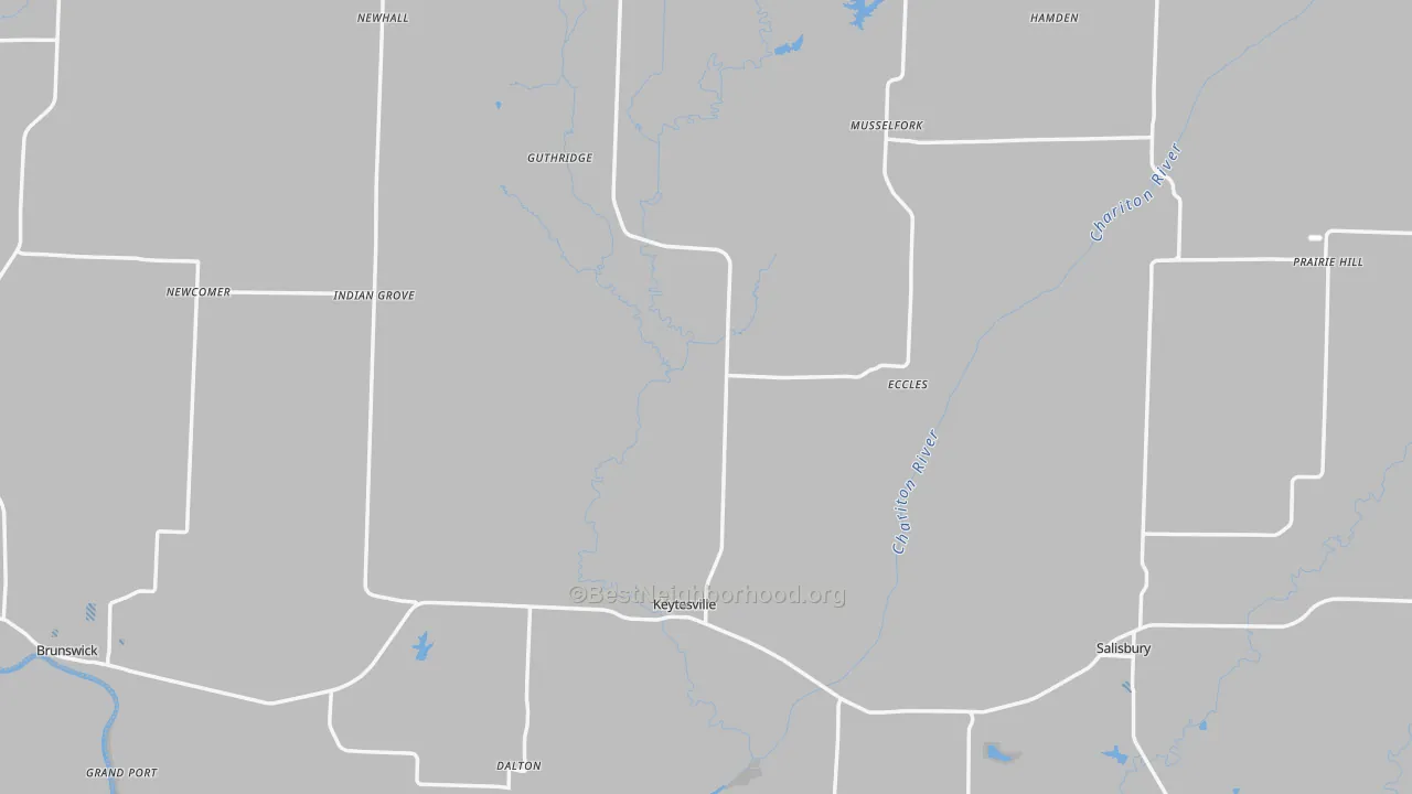 Transit Grade map of Chariton County, MO