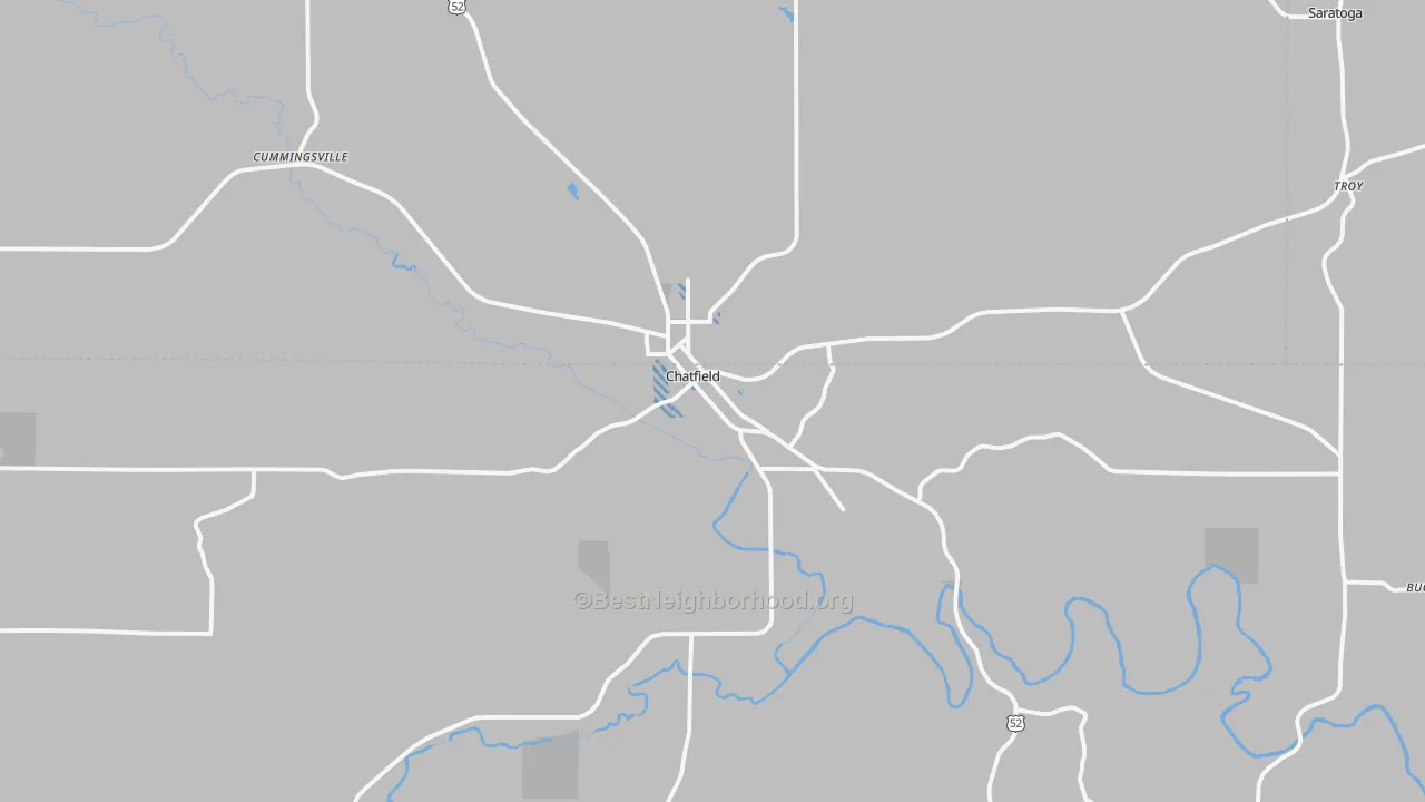 Transit Grade map of Chatfield, MN