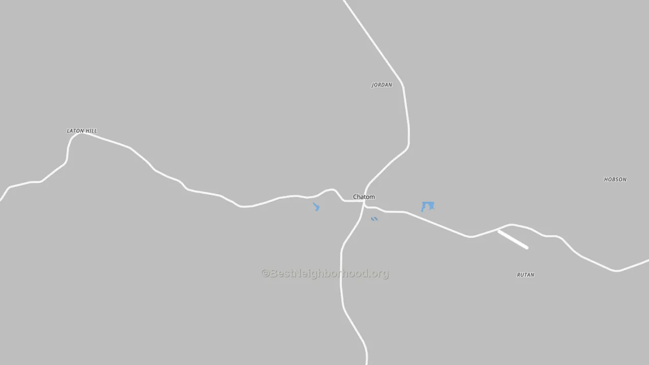 Transit Grade map of Chatom, AL