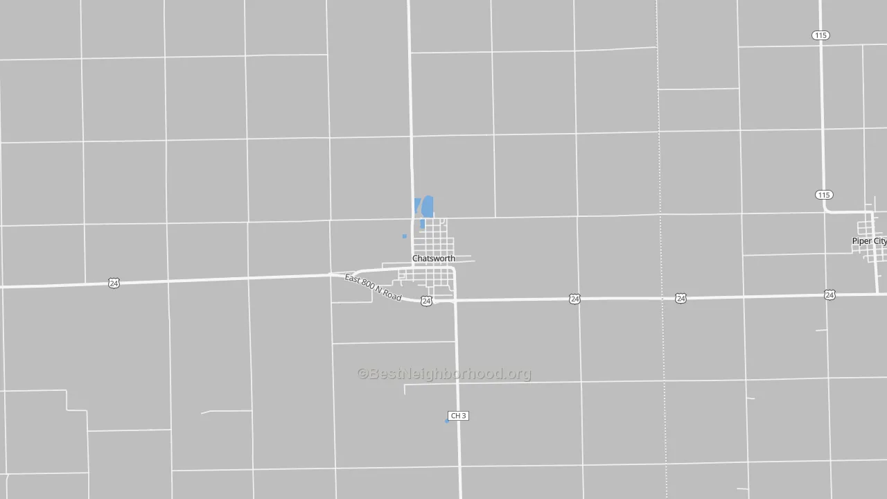 Transit Grade map of Chatsworth, IL