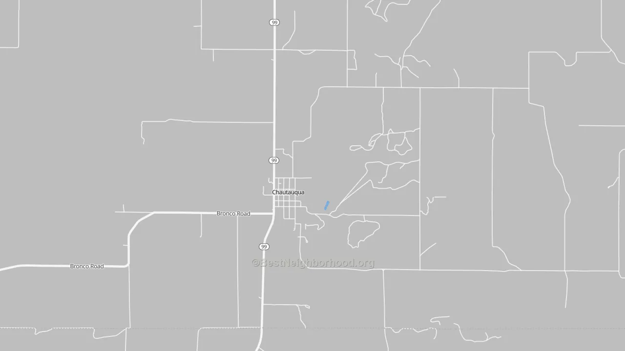 Transit Grade map of Chautauqua, KS