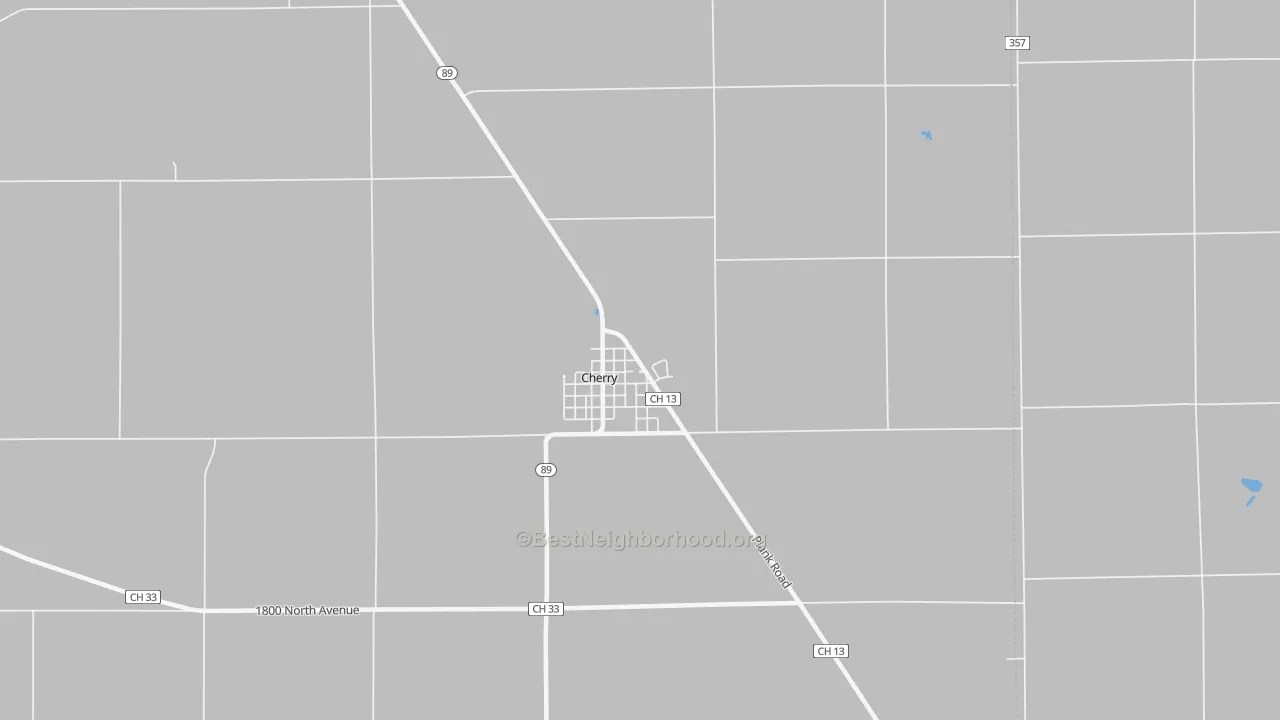 Transit Grade map of Cherry, IL