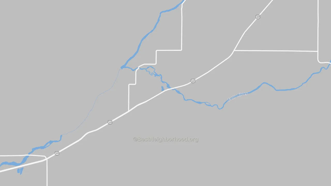 Transit Grade map of Chester, ID