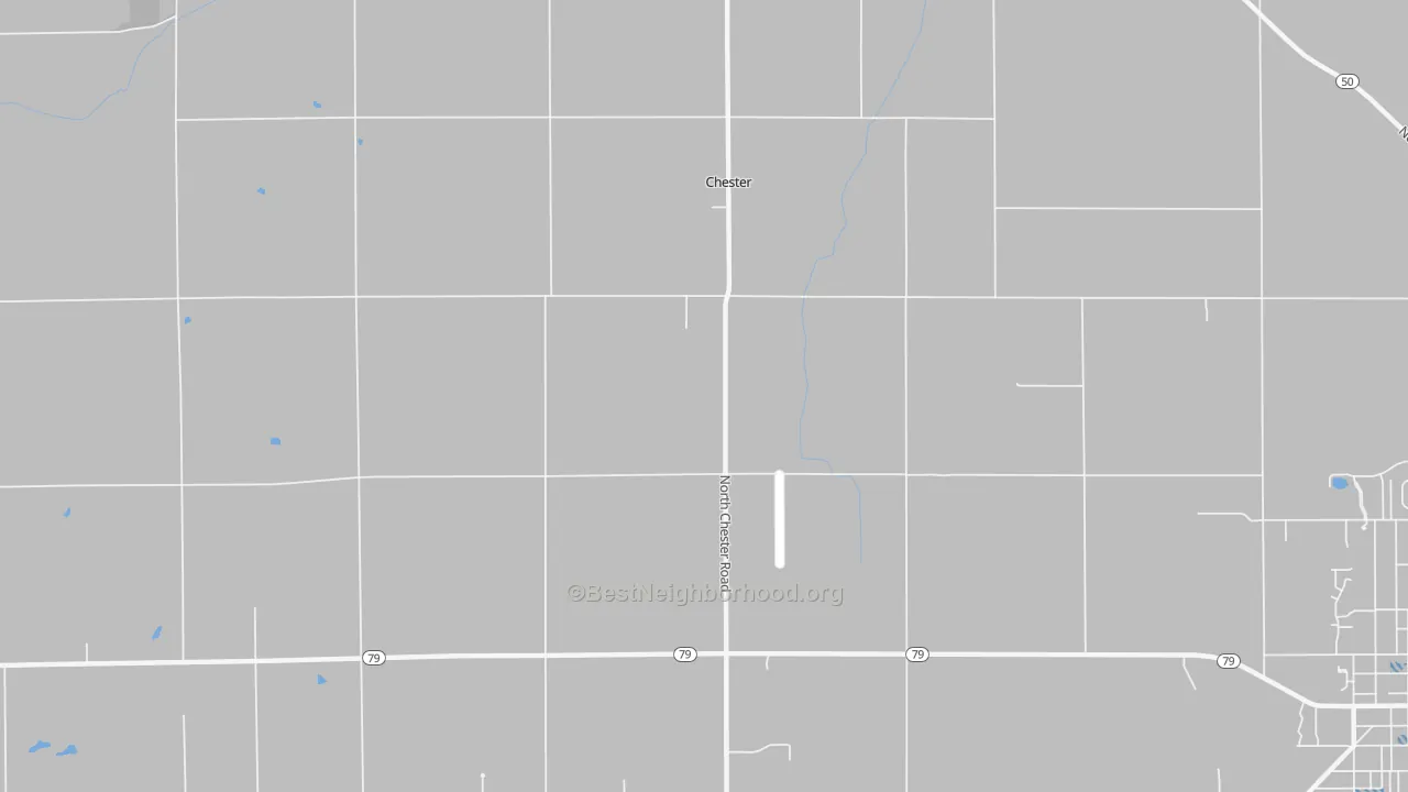 Transit Grade map of Chester, MI