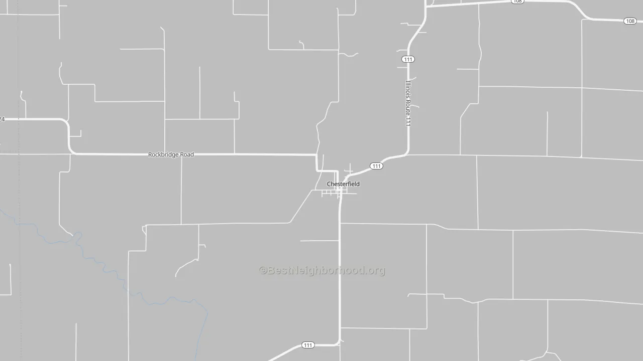 Transit Grade map of Chesterfield, IL