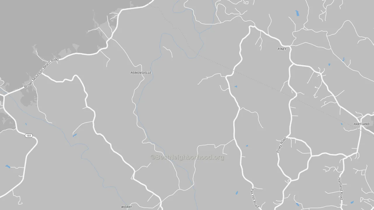 Transit Grade map of Chesterfield, NC