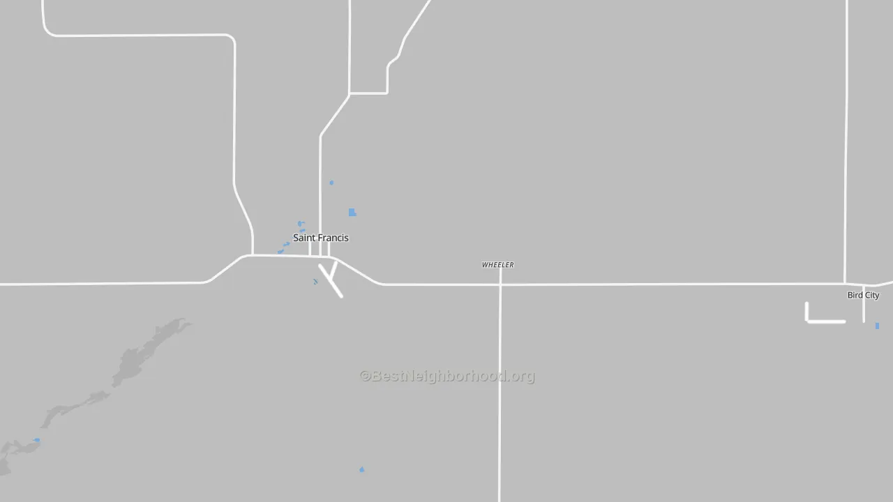 Transit Grade map of Cheyenne County, KS