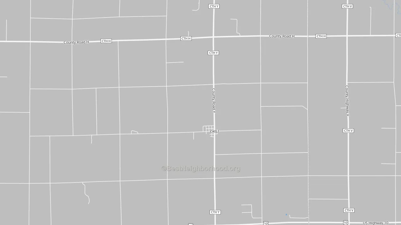 Transit Grade map of Chili, WI