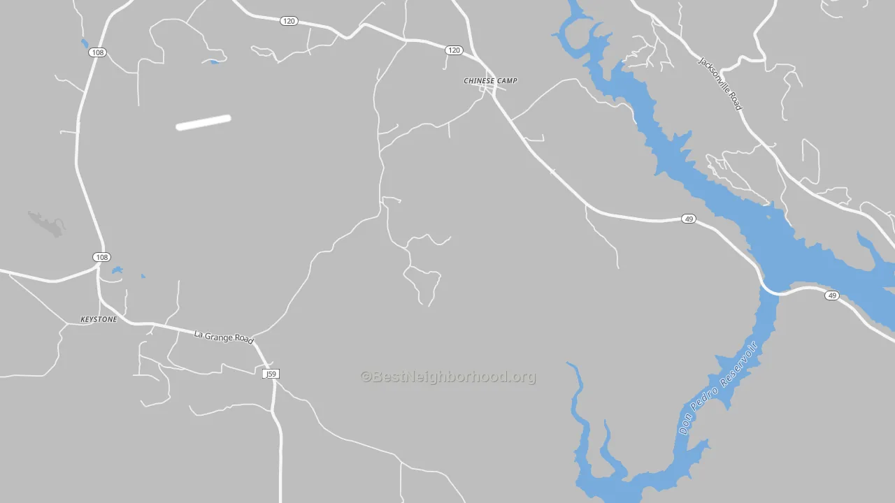 Transit Grade map of Chinese Camp, CA