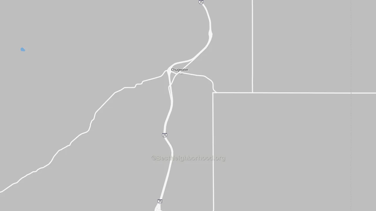 Transit Grade map of Chugwater, WY