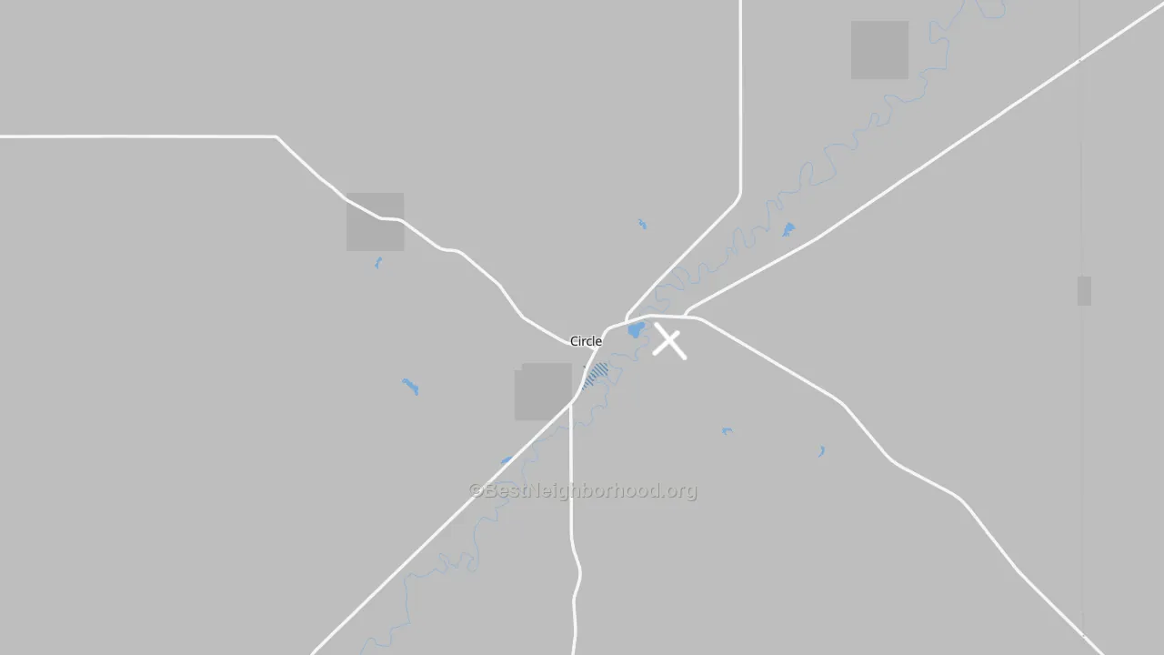 Transit Grade map of Circle, MT