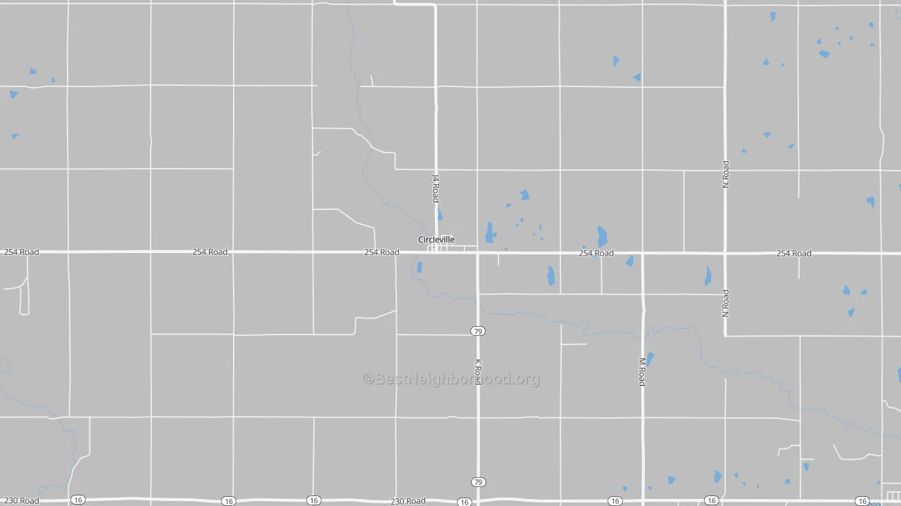 Transit Grade map of Circleville, KS