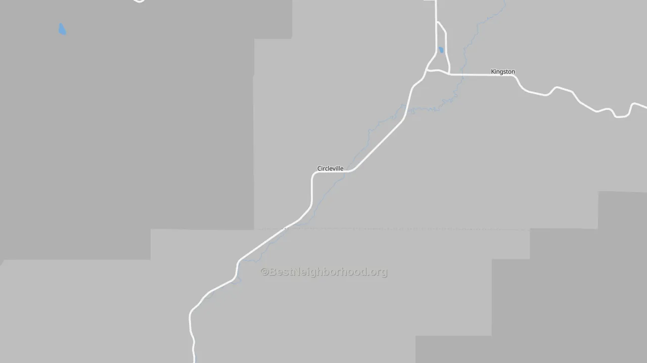 Transit Grade map of Circleville, UT