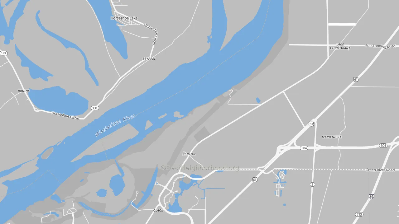 Transit Grade map of Clack, MS