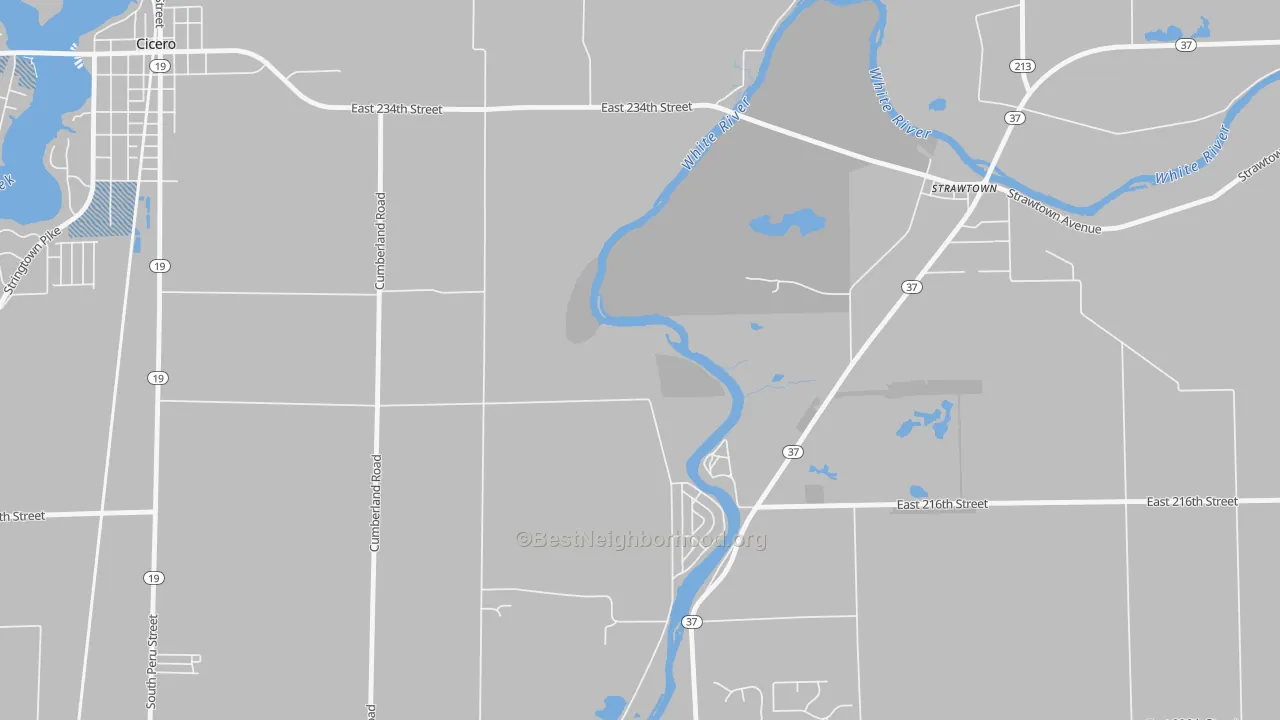 Transit Grade map of Clare, IN