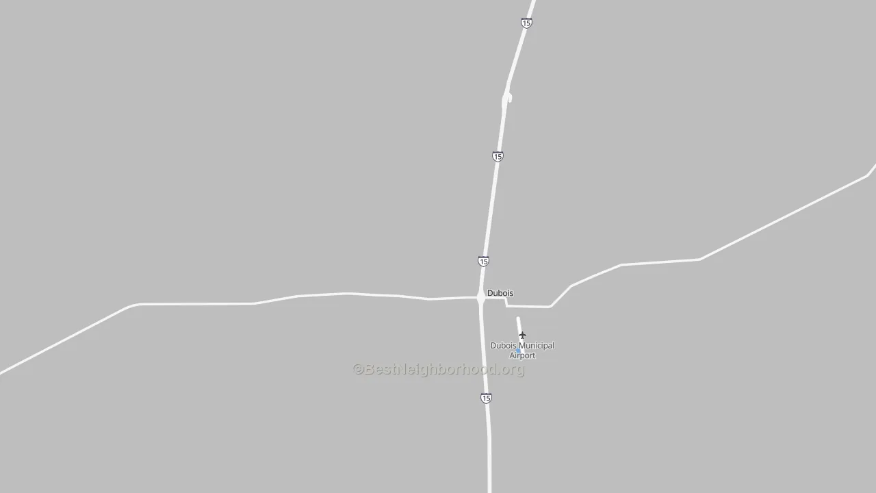 Transit Grade map of Clark County, ID
