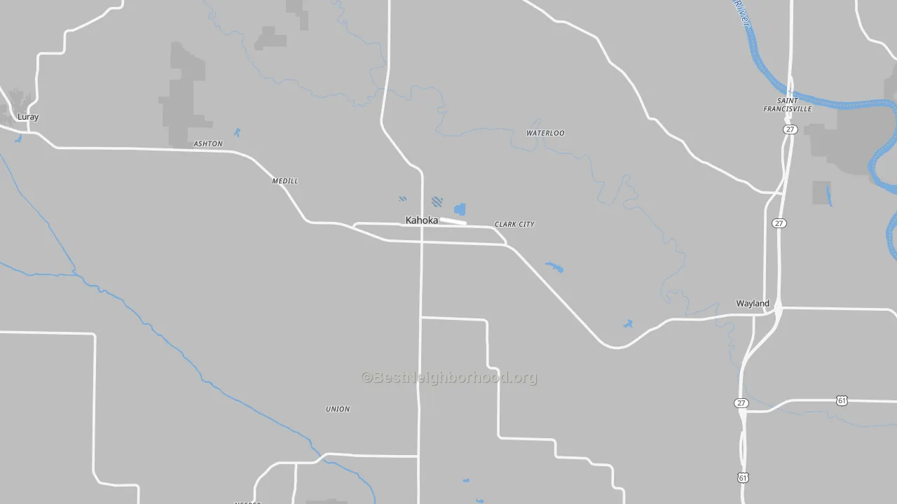 Transit Grade map of Clark County, MO