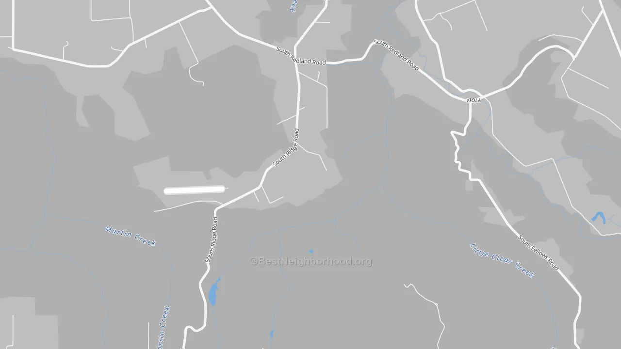Transit Grade map of Clarkes, OR
