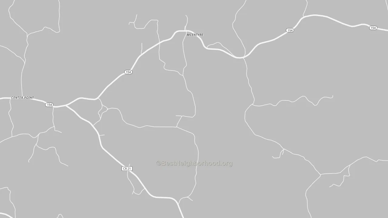 Transit Grade map of Clarksville, AL