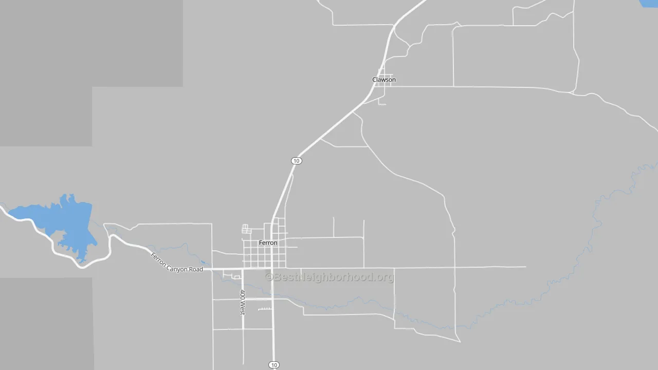 Transit Grade map of Clawson, UT