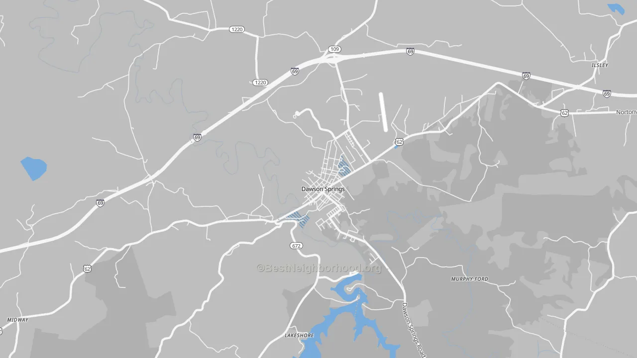 Transit Grade map of Claxton, KY