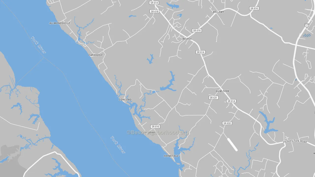 Transit Grade map of Clay Bank, VA