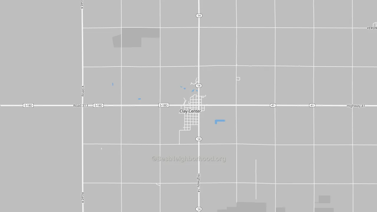 Transit Grade map of Clay Center, NE