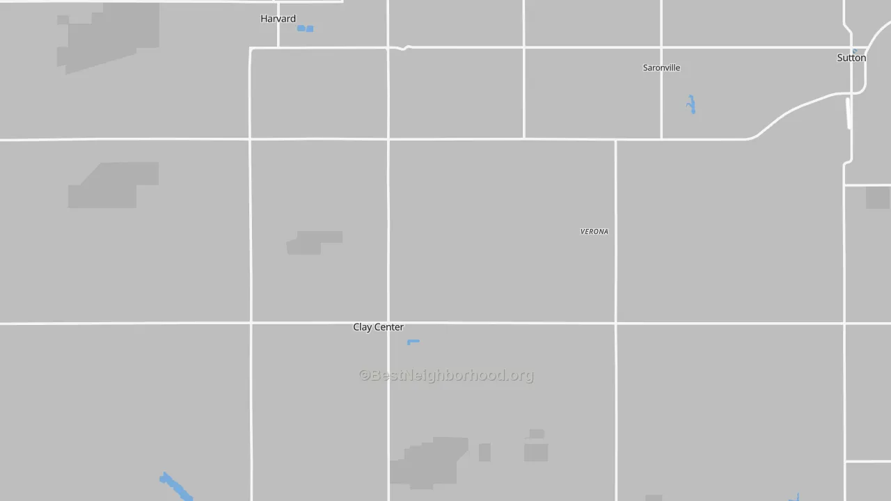 Transit Grade map of Clay County, NE