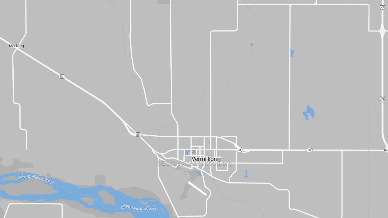 Transit Grade map of Clay County, SD