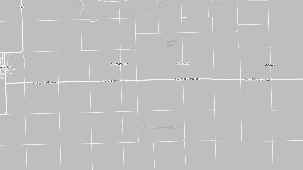 Transit Grade map of Claytonville, IL