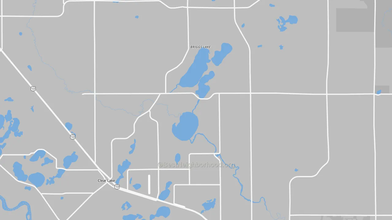 Transit Grade map of Clear Lake, MN