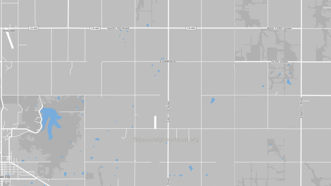 Transit Grade map of Clearfield, KS