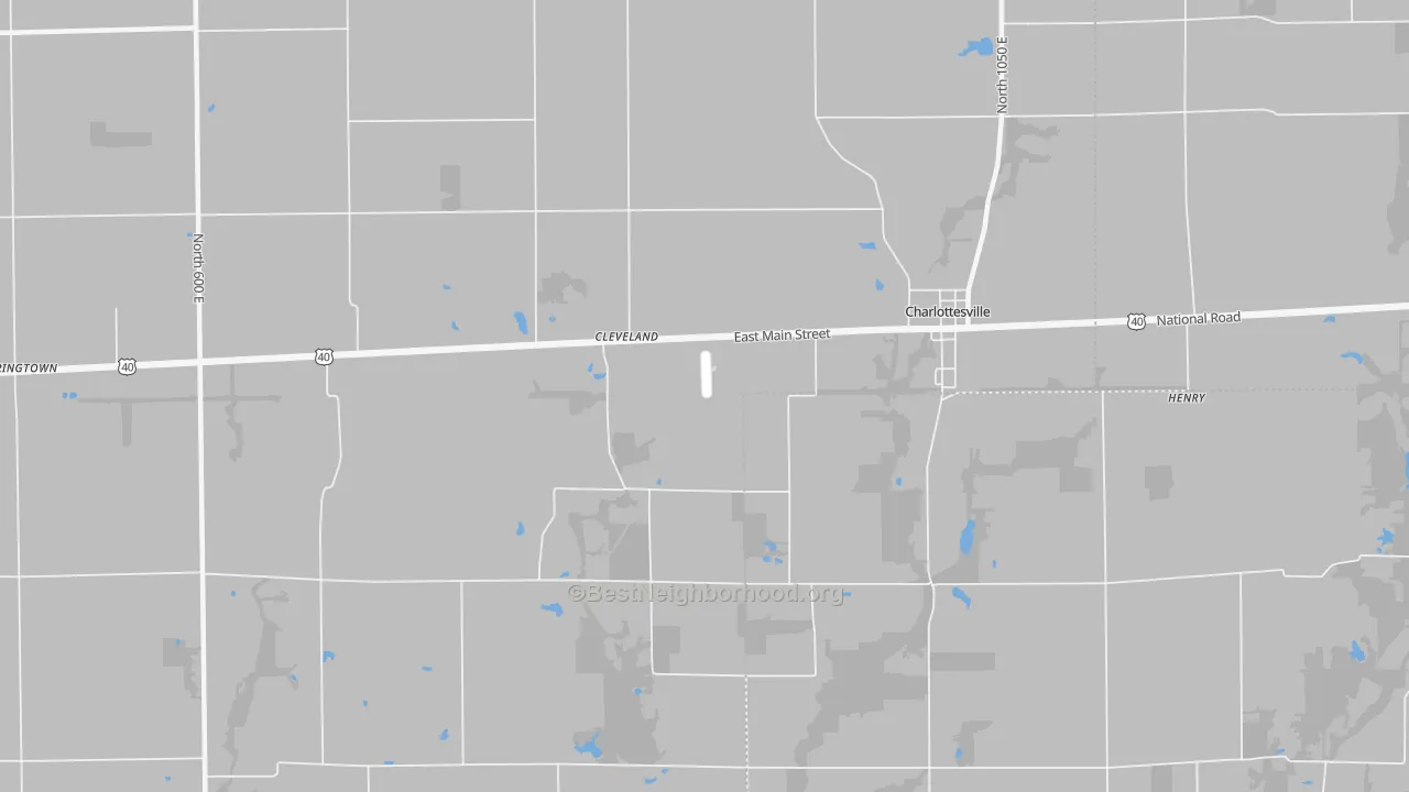 Transit Grade map of Cleveland, IN