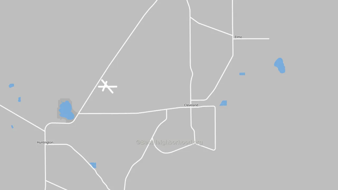 Transit Grade map of Cleveland, UT