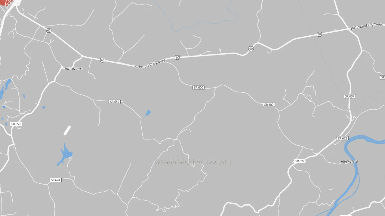 Transit Grade map of Clifford, VA