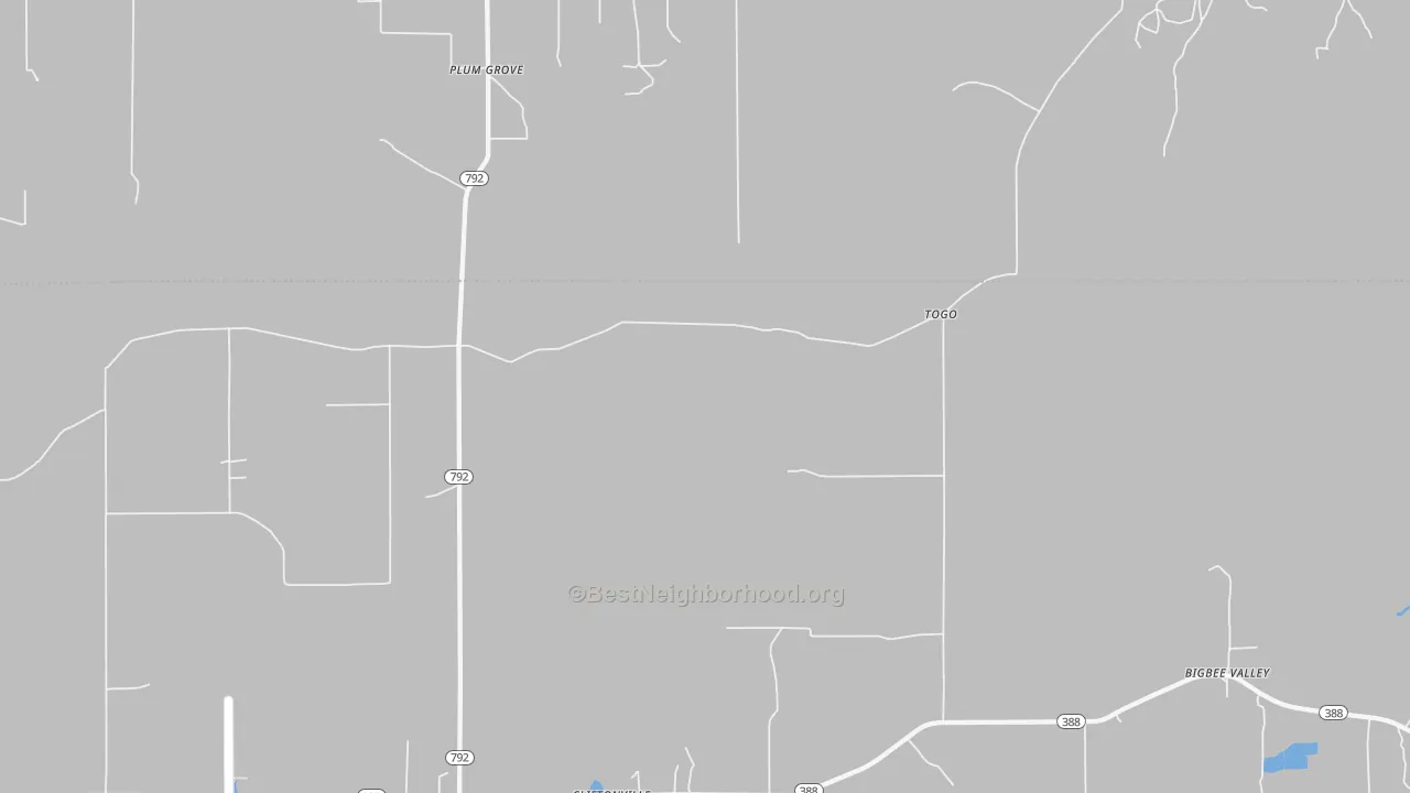 Transit Grade map of Cliftonville, MS