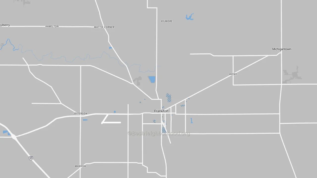 Transit Grade map of Clinton County, IN